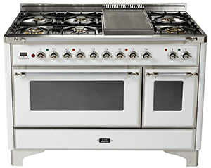ILVE 48 White griddle